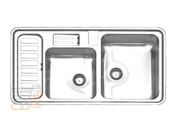 سینک ظرفشویی استیل البرز کد 812/50
